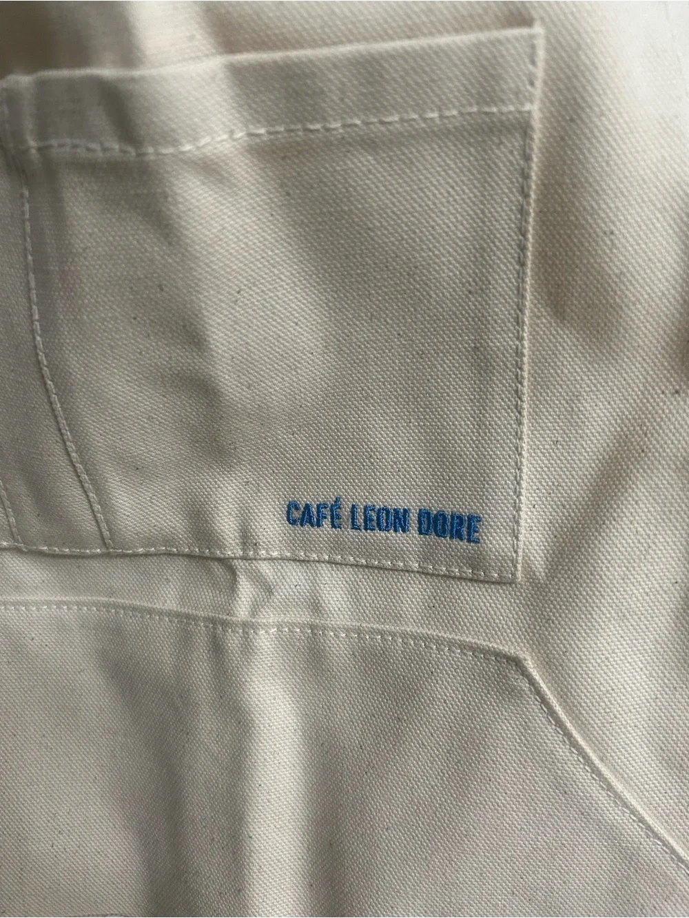 Cafe Leon Dore apron